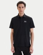Under Armour Тениска с яка и копчета UA Icon 1386608 Loose Fit
