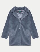 United Colors of Benetton Кожено палто 2ZWKCN05S Relaxed Fit