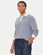 United Colors of Benetton Тениска с яка и копчета 10C1K301N Regular Fit