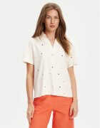 United Colors of Benetton Тениска с яка и копчета 36QJD300X Regular Fit