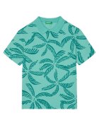 United Colors of Benetton Тениска с яка и копчета 36Y4C301W Regular Fit