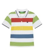 United Colors of Benetton Тениска с яка и копчета 39QAG300V Regular Fit