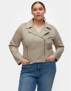 Vero Moda Curve Яке от имитация на кожа Jose 10308583 Slim Fit