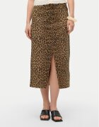 Vero Moda Дънкова пола Veri 10331065 Regular Fit