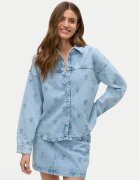 Vero Moda дънкова риза Hayden 10326371 Oversize