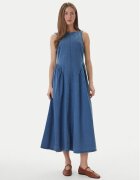 Vero Moda Дънкова рокля Kiara 10346411 Regular Fit