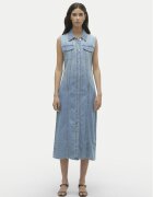 Vero Moda Дънкова рокля Zadie 10309673 Regular Fit
