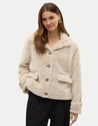 Vero Moda Кожено палто Sonjaeva 10310303 Regular Fit