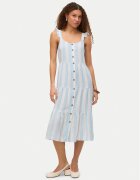 Vero Moda Лятна рокля Linn 10322614 Светлосиньо Regular Fit