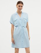 Vero Moda Лятна рокля Linn 10323027 Светлосиньо Relaxed Fit