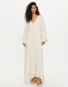 Vero Moda Лятна рокля Tara 10304254 Екрю Loose Fit