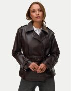Vero Moda Яке от имитация на кожа Gabby 10348783 Regular Fit