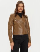 Vero Moda Яке от имитация на кожа Riley 10302441 Slim Fit