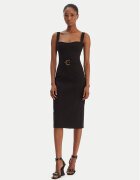 Versace Jeans Couture Коктейлна рокля 80HAO940 J0092 Slim Fit