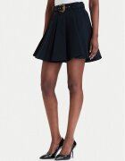 Versace Jeans Couture Плисирана пола 80HAE801 N0715 Черен Regular Fit