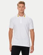 Versace Jeans Couture Тениска с яка и копчета 76GAGT00 Regular Fit