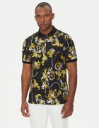 Versace Jeans Couture Тениска с яка и копчета 78GAG6S0 Regular Fit