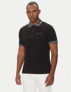 Versace Jeans Couture Тениска с яка и копчета 78GAGT02 Regular Fit