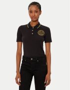 Versace Jeans Couture Тениска с яка и копчета 78HAGT00 Regular Fit