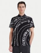 Versace Jeans Couture Тениска с яка и копчета 80GAG6R0 JS556 Regular Fit