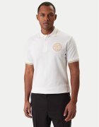 Versace Jeans Couture Тениска с яка и копчета 80GAGT03 CJ01T Regular Fit