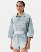 VICOLO Дънково яке DD5097 Светлосиньо Regular Fit