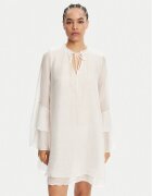 VICOLO Лятна рокля TD0753 Бял Regular Fit