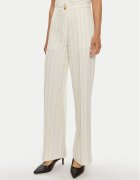 VICOLO Текстилни панталони TB2344 Екрю Regular Fit