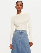 Vila Поло Jolini 14102279 Екрю Slim Fit