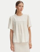 Weekend Max Mara Блуза Bacino 2615941082 Екрю Relaxed Fit