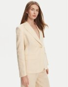 Weekend Max Mara Сако Nalut 2515041012 Екрю Regular Fit