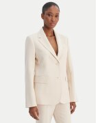 Weekend Max Mara Сако Uva 2615041061 Екрю Slim Fit
