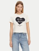 Weekend Max Mara Тишърт Vello 2515971051 Екрю Regular Fit