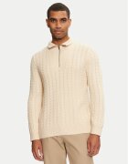 Wrangler Пуловер 112357290 Екрю Regular Fit