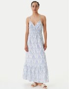 YAS Лятна рокля Cinni 26036881 Светлосиньо Regular Fit