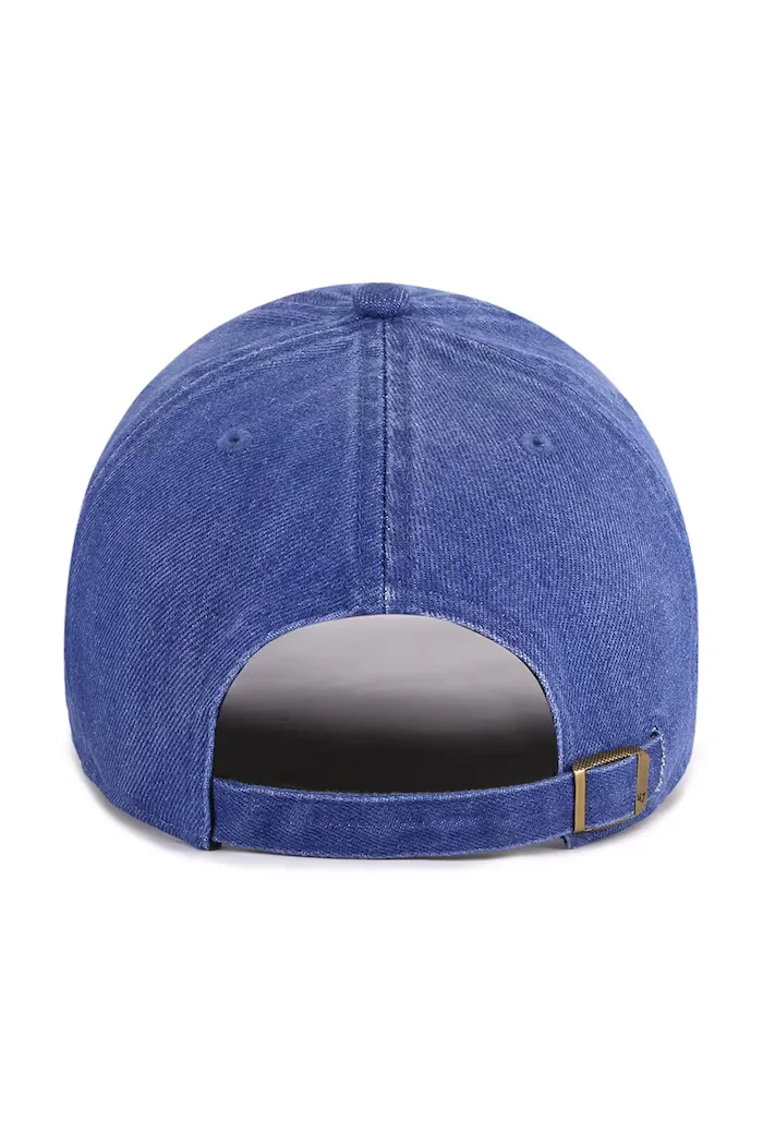 47 Brand Дънкова шапка с козирка MLB New York Yankees в синьо B-LENON17DGS-TB