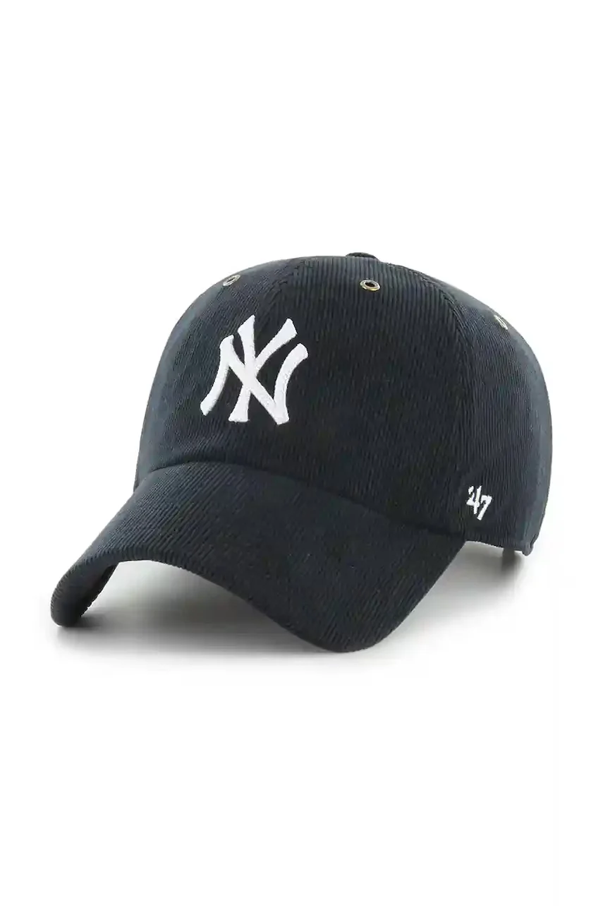 47 Brand Джинсова шапка с козирка MLB New York Yankees