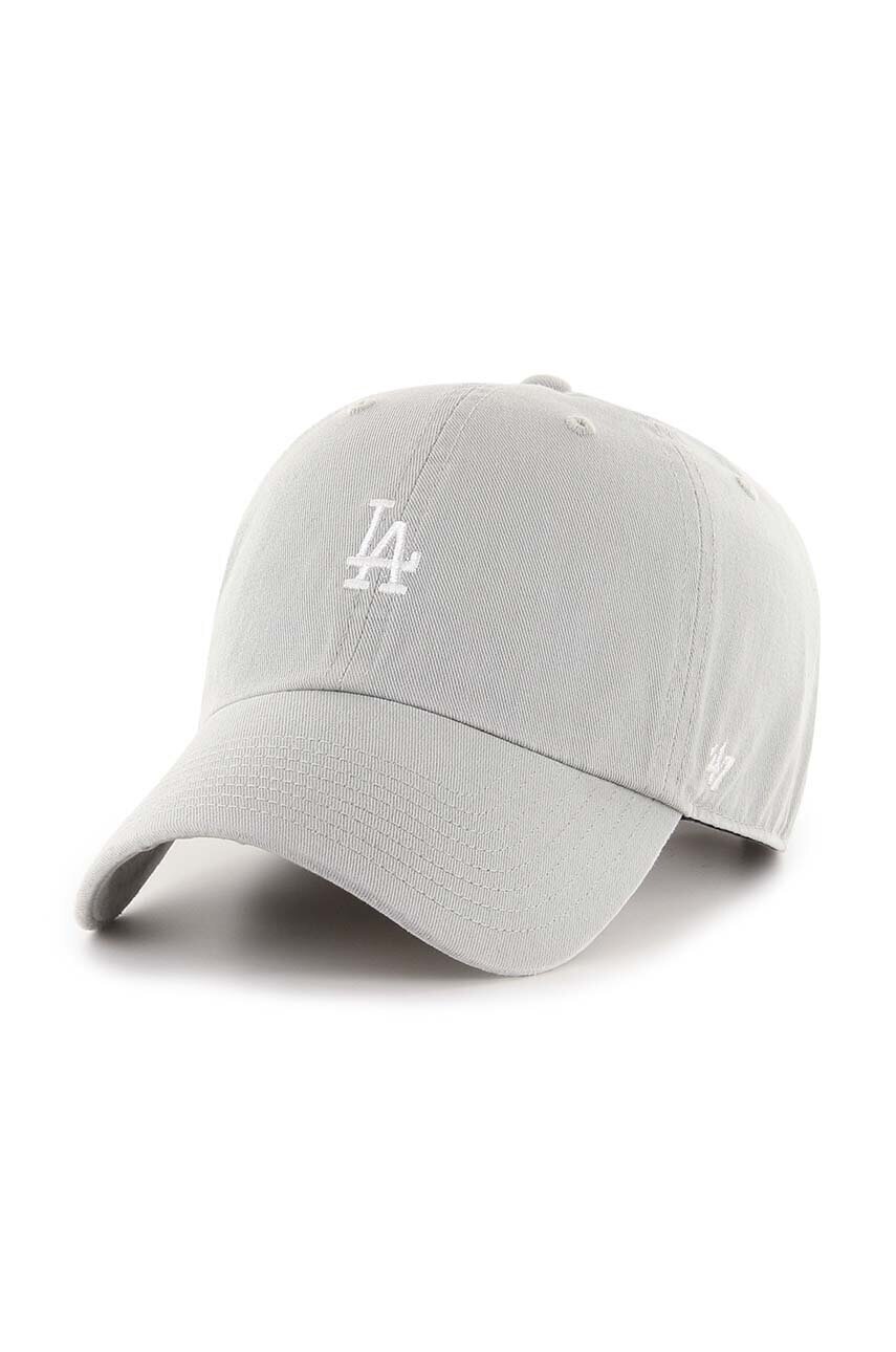 47 Brand Памучна шапка с козирка MLB Los Angeles Dodgers