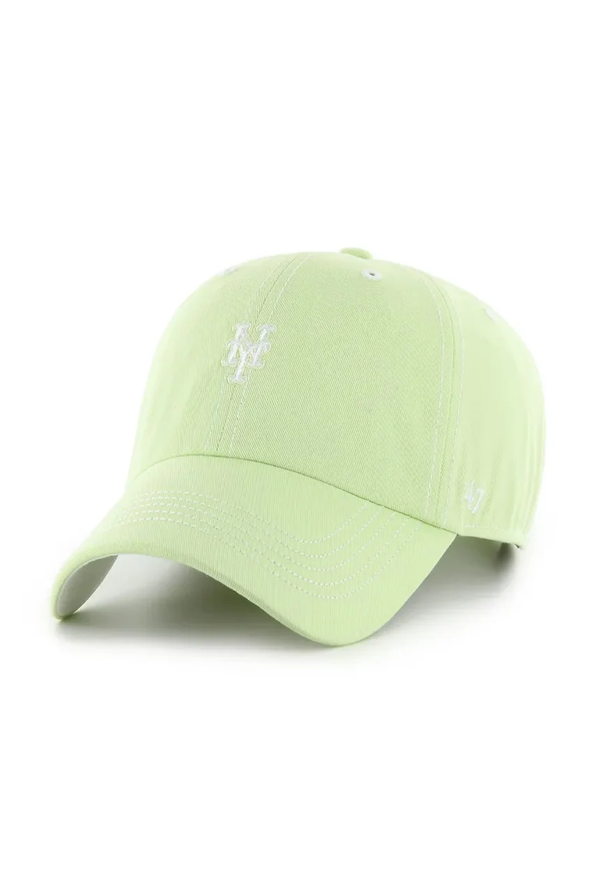 47 Brand Памучна шапка с козирка MLB New York Mets