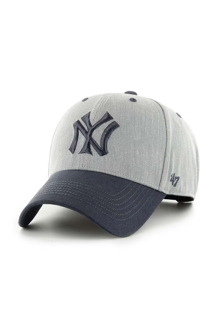 47 Brand Памучна шапка с козирка MLB New York Yankees
