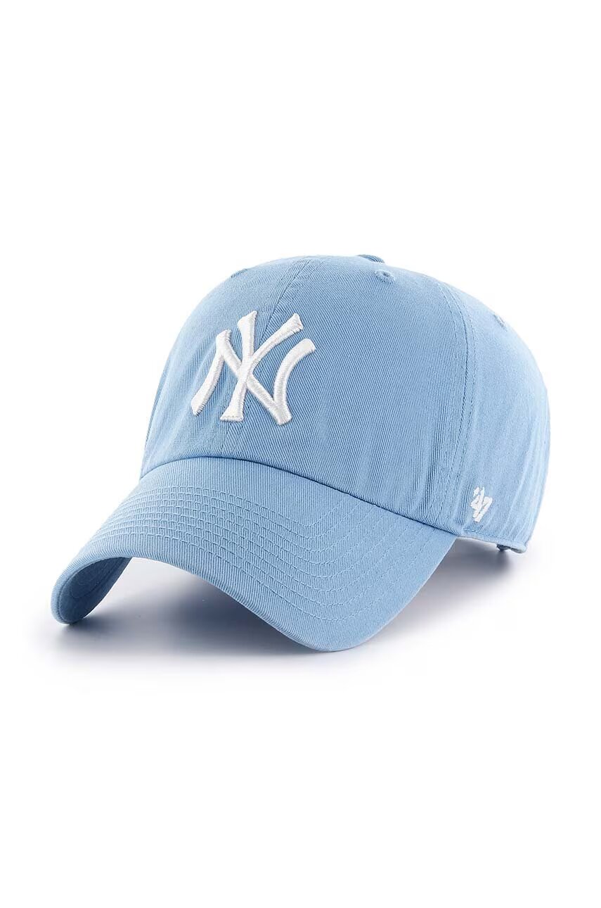 47 Brand Памучна шапка с козирка MLB New York Yankees