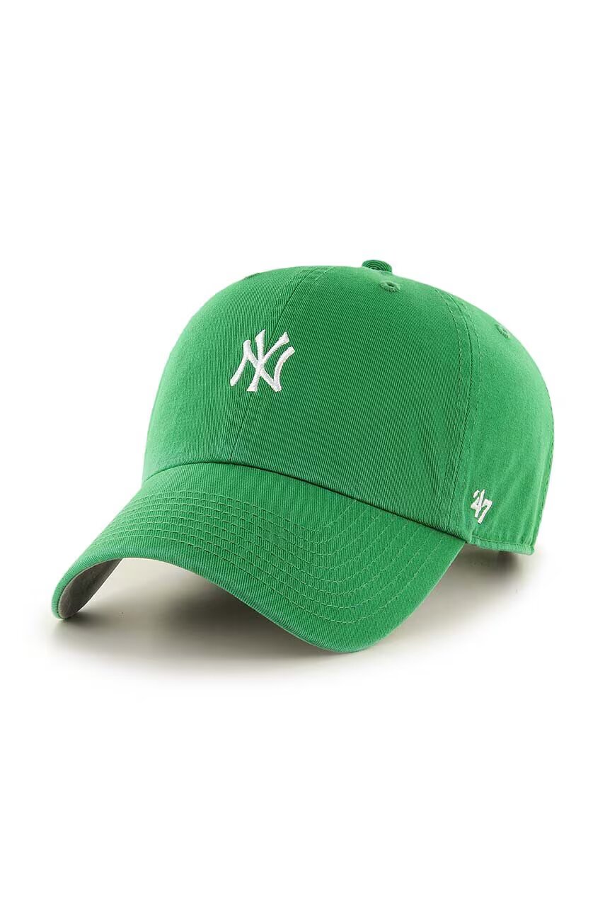 47 Brand Памучна шапка с козирка MLB New York Yankees