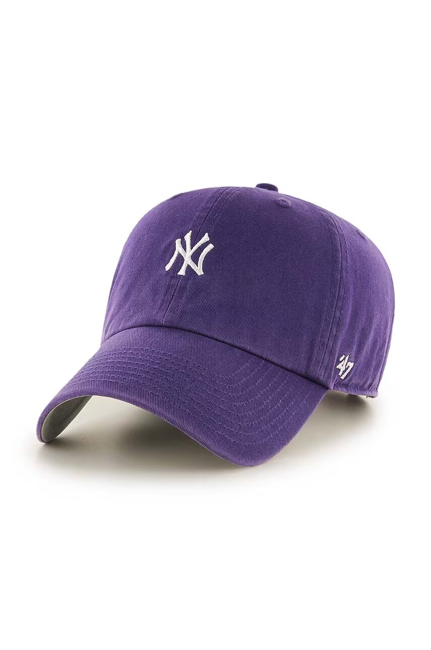 47 Brand Памучна шапка с козирка MLB New York Yankees