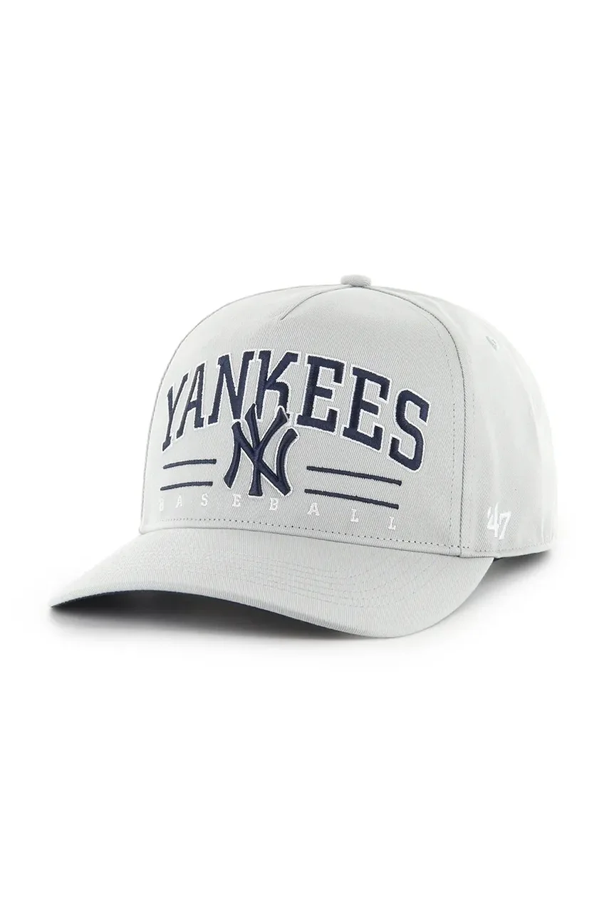 47 Brand Памучна шапка с козирка MLB New York Yankees