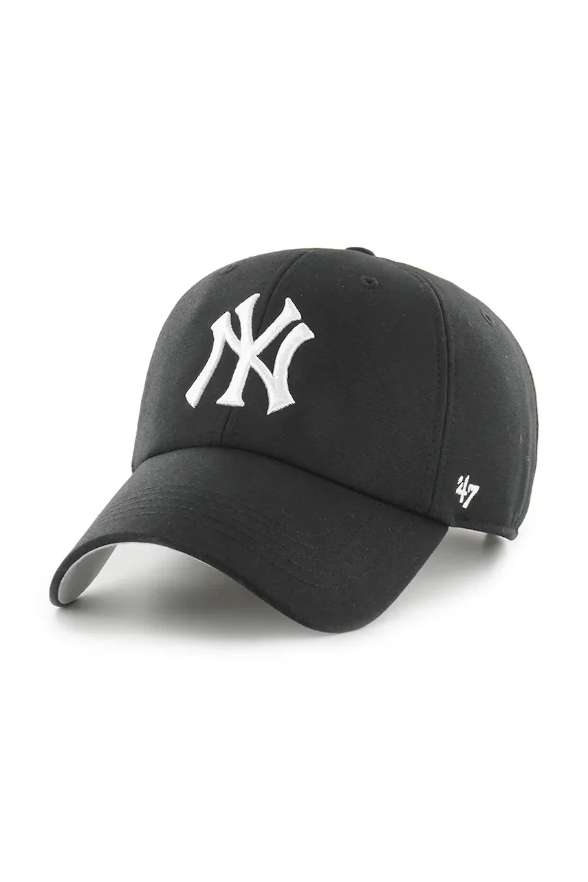 47 Brand Памучна шапка с козирка MLB New York Yankees