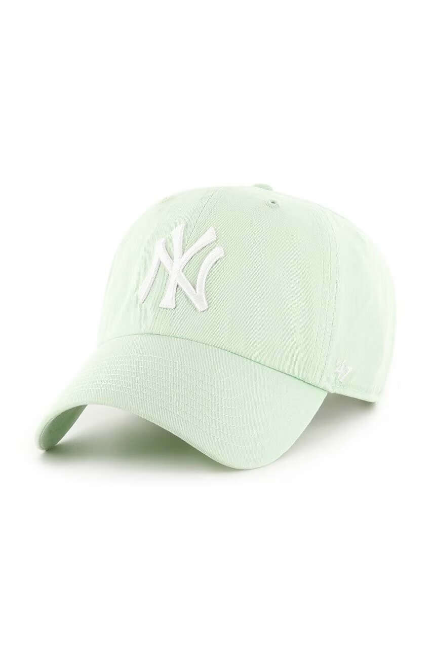 47 Brand Памучна шапка с козирка MLB New York Yankees