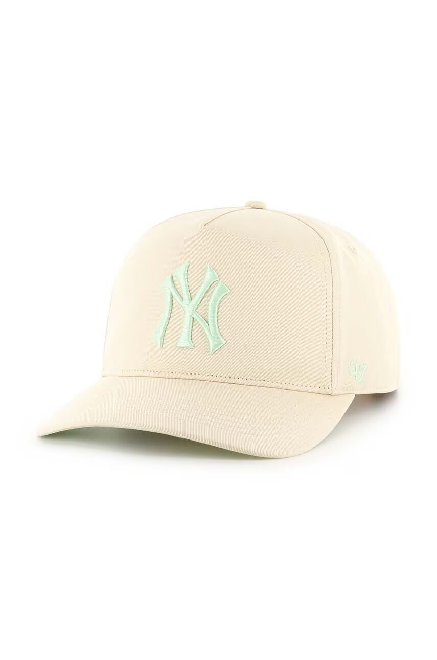 47 Brand Памучна шапка с козирка MLB New York Yankees