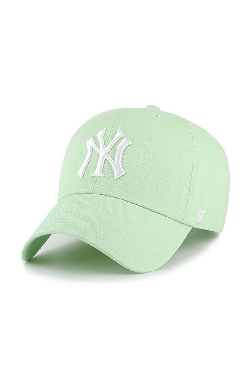 47 Brand Памучна шапка с козирка MLB New York Yankees