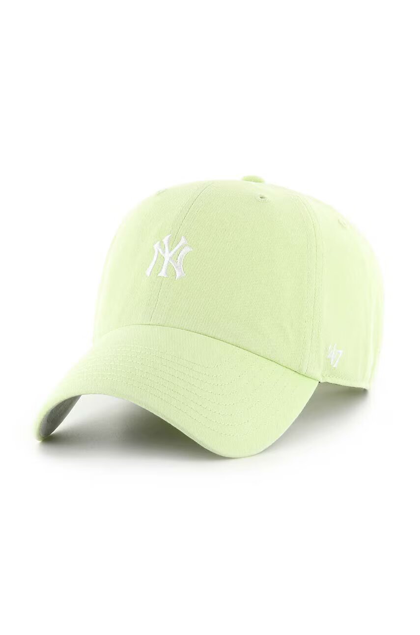 47 Brand Памучна шапка с козирка MLB New York Yankees