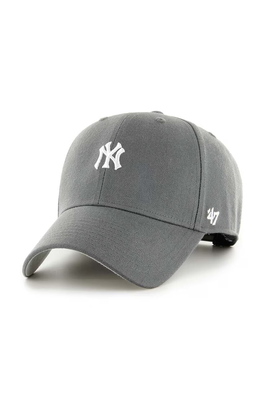 47 Brand Памучна шапка с козирка MLB New York Yankees